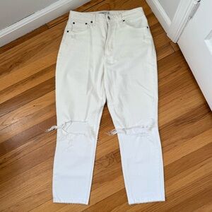 Abercrombie & Fitch White Jeans